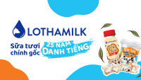Tiêu hóa khỏe mạnh với sữa chua uống thanh trùng LOTHAMIK