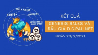 D.G.Pals: Cập nhật thông tin buổi Genesis Sales và đấu giá ngày 20.12