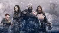 Hình ảnh từ artbook God of War Ragnarok spoil nội dung game