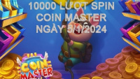 Hack Coin Master 10 000 Spin Link ngày 5/1/2024 Android và IOS mới nhất