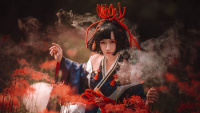 Ngắm cosplay Bỉ Ngạn Hoa - Higanbana đầy ma mị trong Âm Dương Sư