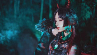 Cosplay Kyuuketsuhime, ma cà rồng cực chất trong Âm Dương Sư