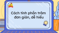 Những cách tính phần trăm đơn giản và dễ hiểu