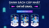 FC Online: Chi tiết cập nhật danh sách chỉ số 23 UCL mới nhất