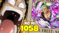 [SỐC] Spoiler One Piece 1058 rò rỉ. Tiền truy nã Zoro, Sanji, Jinbei