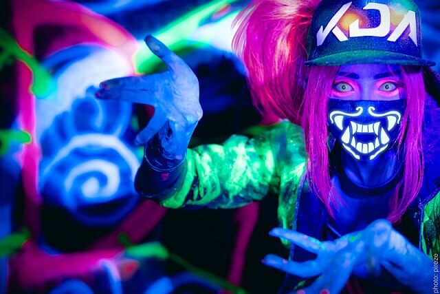 Cosplay Akali K/DA chuẩn không cần chỉnh