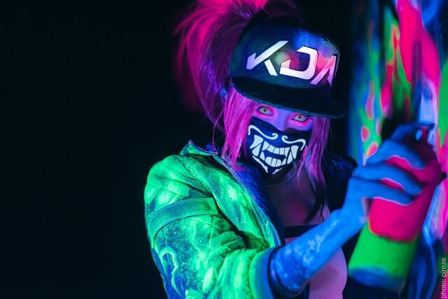 Cosplay Akali K/DA chuẩn không cần chỉnh