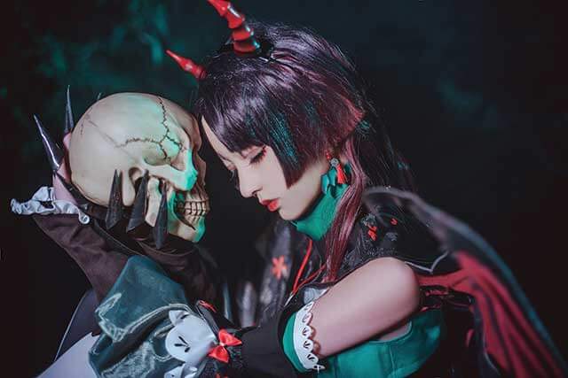 Cosplay Kyuuketsuhime, ma cà rồng cực chất trong Âm Dương Sư