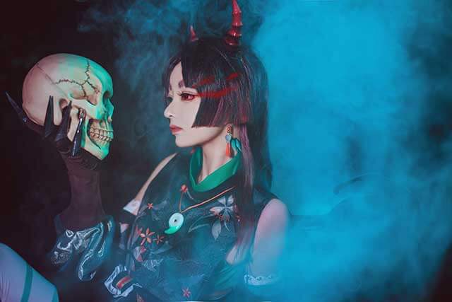 Cosplay Kyuuketsuhime, ma cà rồng cực chất trong Âm Dương Sư