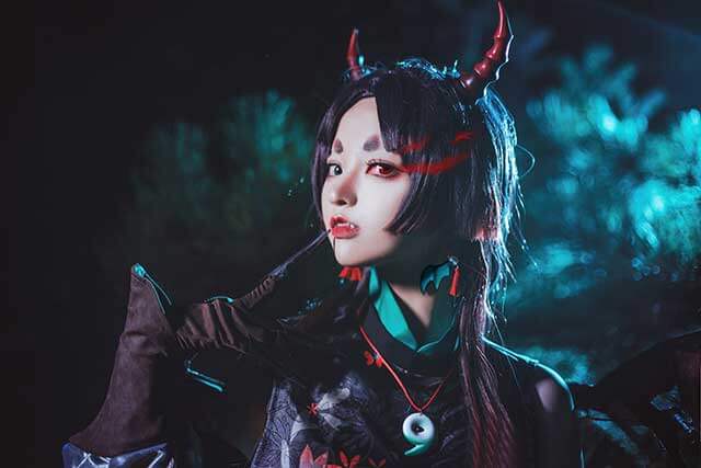 Cosplay Kyuuketsuhime, ma cà rồng cực chất trong Âm Dương Sư