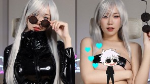 Top cosplay Gojo Satoru phiên bản nữ cực cháy khiến anh em rạo rực