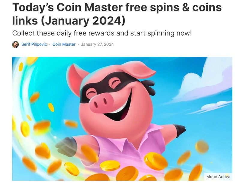 Code Coin Master 3/2/2024 | Nhận Spin link miễn phí mới nhất hôm nay
