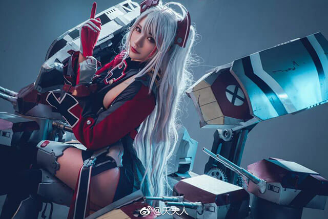 Ngẩn ngơ với bộ cosplay mới của Prinz Eugen trong Azur Lane