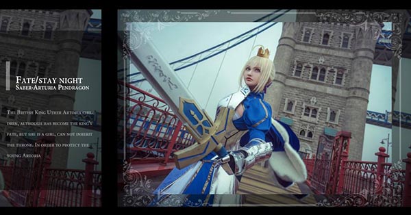 cosplay saber