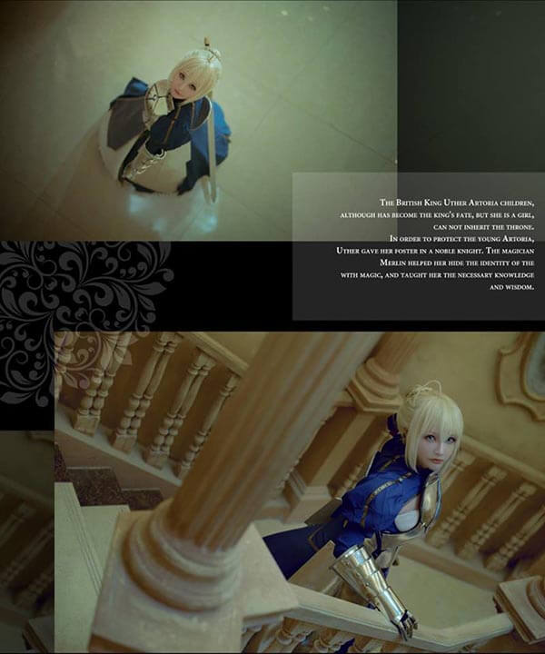 cosplay saber