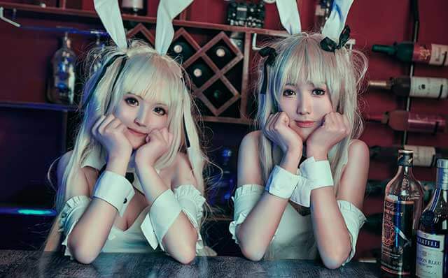 Ngỡ ngàng với bộ cosplay thỏ Playboy trong Yosuga no Sora