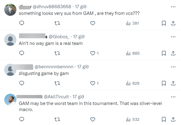 LMHT: Fan quốc tế nói gì sau khi GAM thua Fnatic tại Vòng Khởi Động MSI 2024?